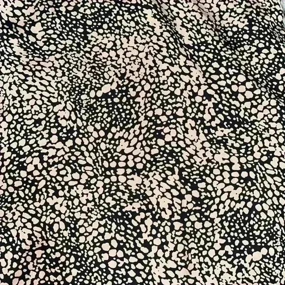 Urban Outfitters Mini Print dress brown black sz small S - Picture 8 of 10